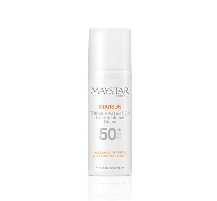 Starsun Triple Protection Face Treatment Cream SPF 50+ - MAYSTAR