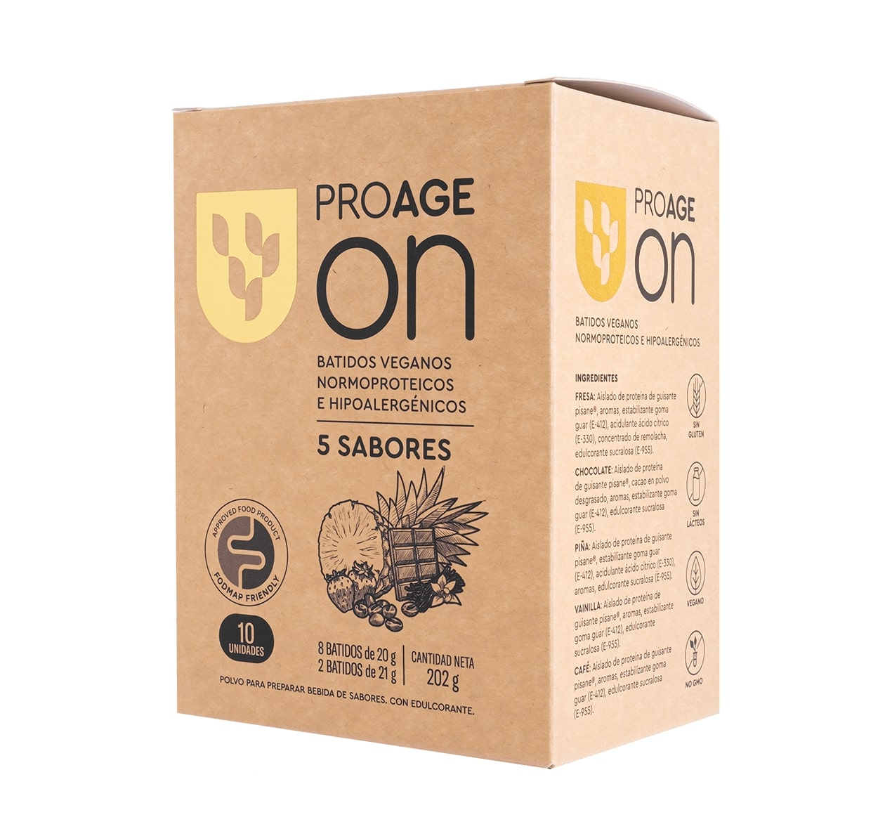 Batidos Veganos Proage 5 sabores