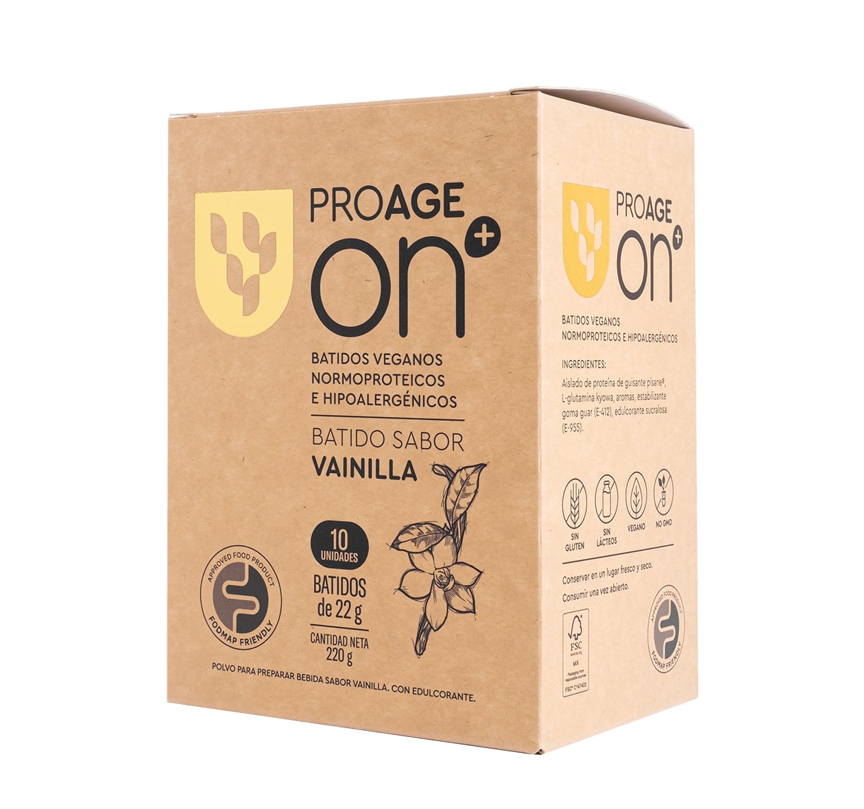 Batidos Veganos Proage Vainilla